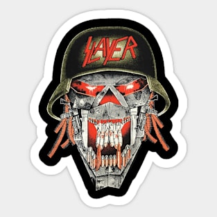 Skull Old Rock Veteran Sticker